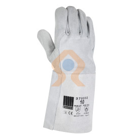 Gants de barbecue Gants de soudage ignifuges Protection de sécurité Parfait  pour le poêle 