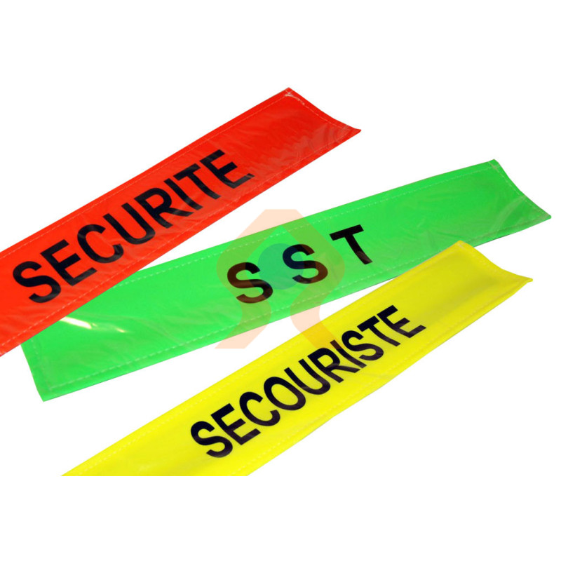 Brassard Jaune de Securite