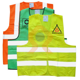 Gilet visiteur fluo  Gilets haute visibilité personnalisés