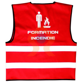 Gilet de formation incendie