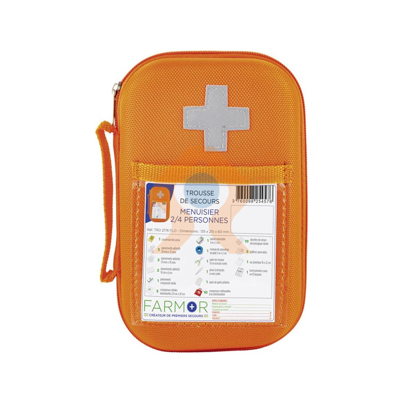 Trousse de secours Menuisier 4 personnes