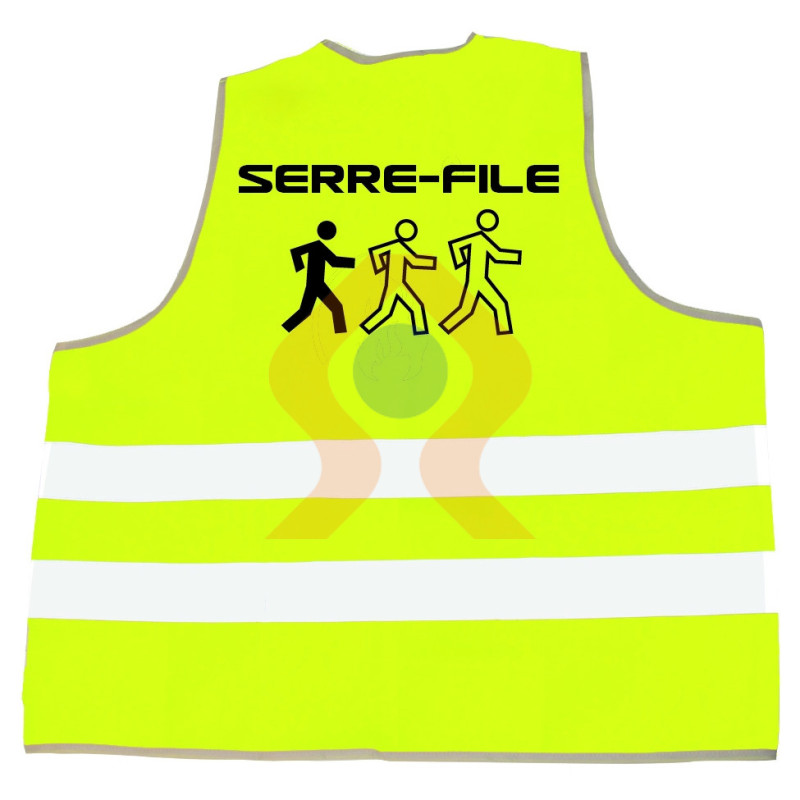 Gilet pour évacuation serre file