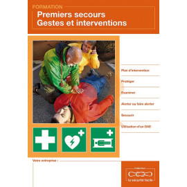 Livret de formation Premiers secours gestes et interventions