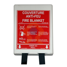 Couverture anti-feu boîtier rigide