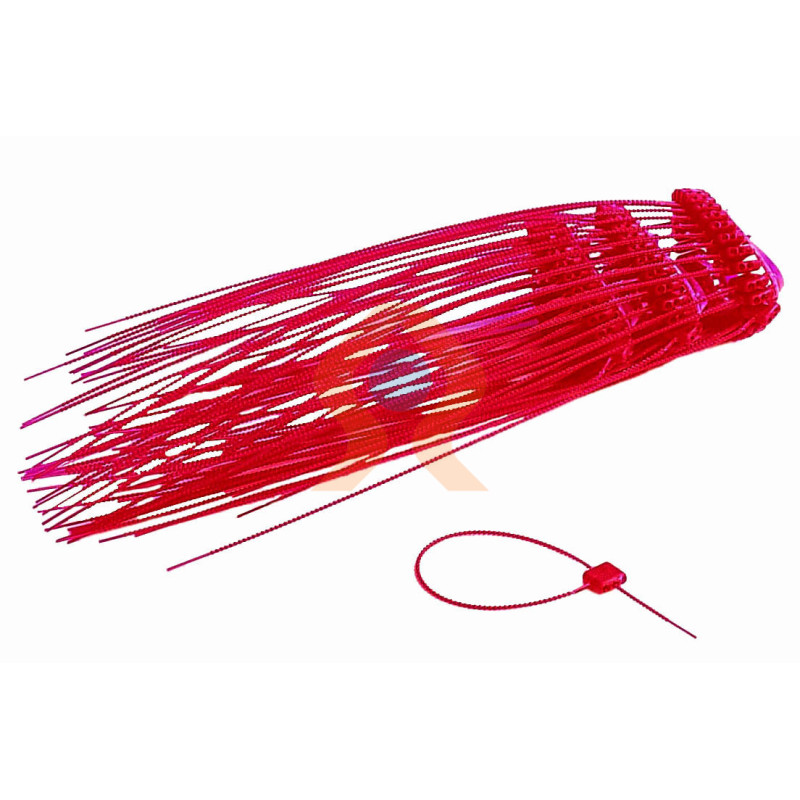 Plombs plastiques rouges