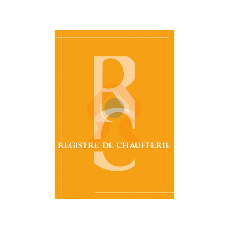 Livret de chaufferie de 48 pages format A4