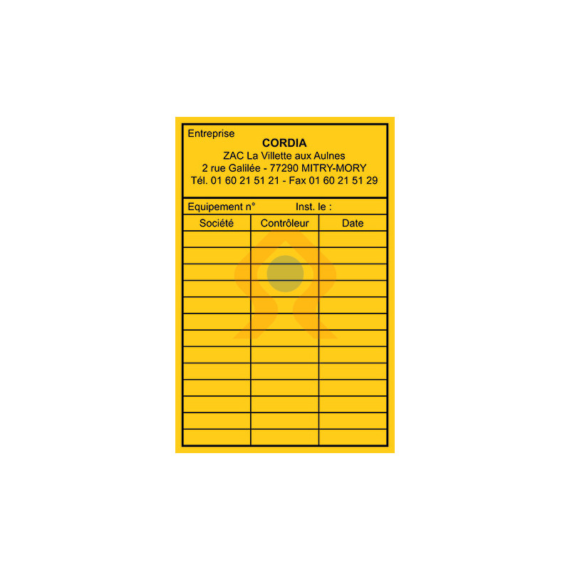 Pastilles adhésives en PVC durable pour marquage au sol