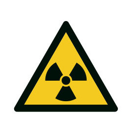 Picto danger matières radioactives