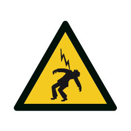 Picto danger électrocution