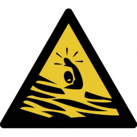 Picto danger risque de noyade
