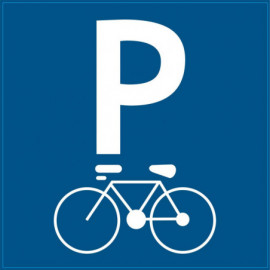 Pictogramme parking à vélos