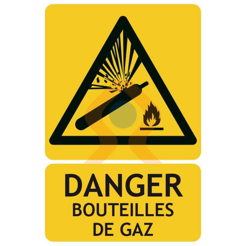 Panneau Détecteur de gaz obligatoire