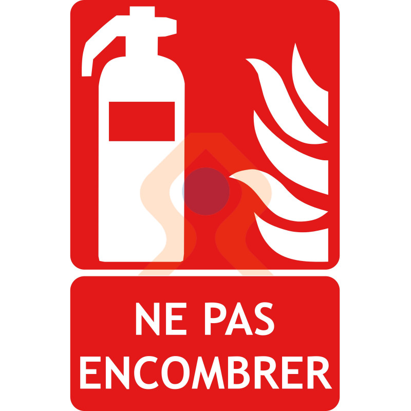 Panneau Extincteur Ne Pas Encombrer Panneau Extincteur Ne Pas Encombrer
