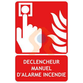 Panneau déclencheur manuel d'alarme incendie