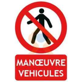 Panneaux d'interdiction manoeuvre véhicules