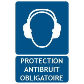 Panneau protection anti bruit obligatoire