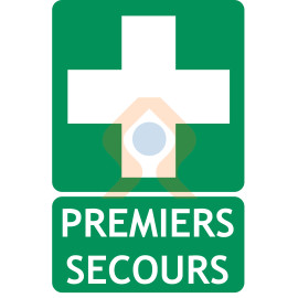 Panneau premiers secours picto norme