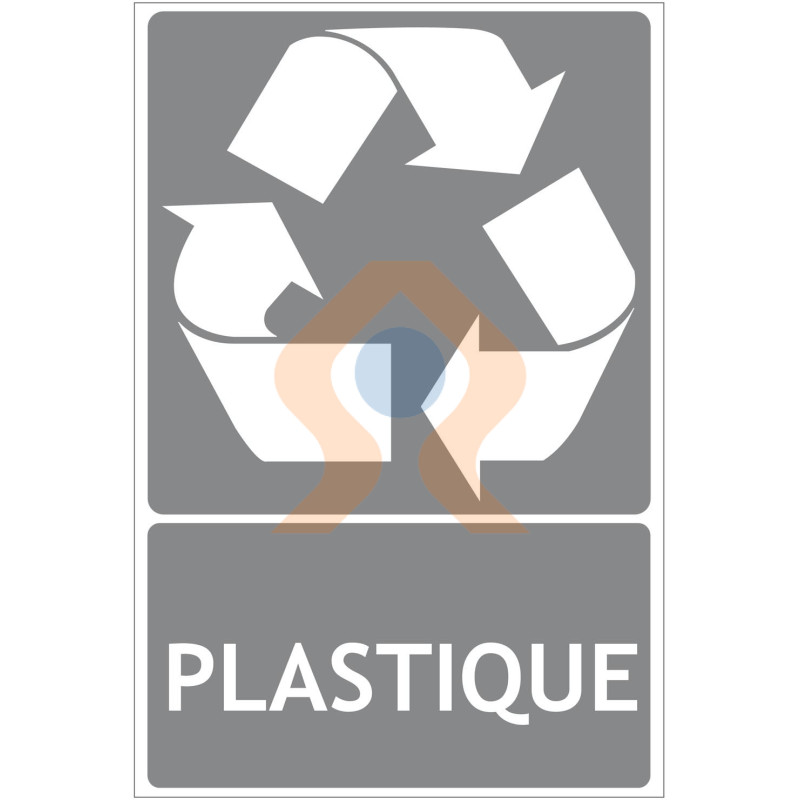 Panneau: Recyclage piles boutons - signalétique recyclage et poubelles