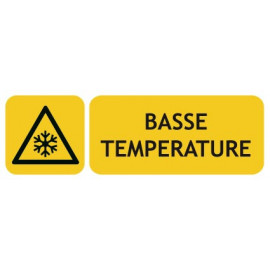 Panneaux danger basse température
