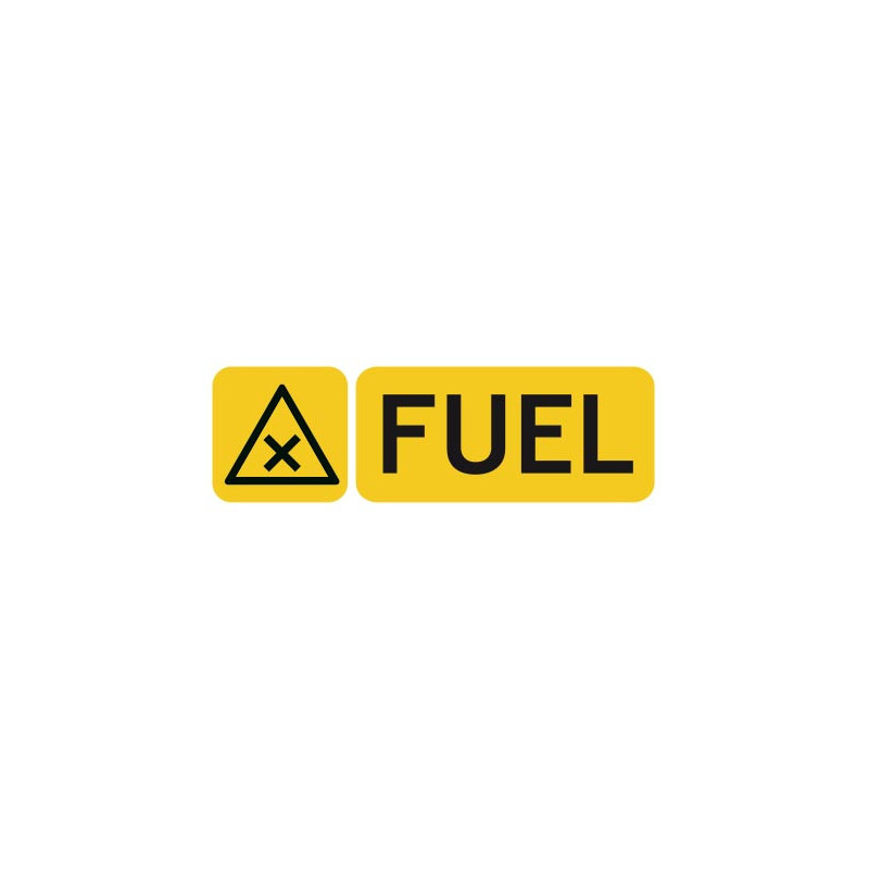 Panneaux danger fuel