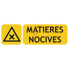 Panneaux danger matières nocives