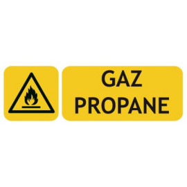 Panneaux danger gaz propane