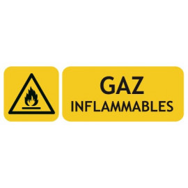 Panneaux danger gaz inflammables