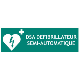 Panneau défibrillateur DSA défibrillateur semi-automatique