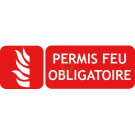 Panneaux incendie permis de feu