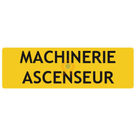 Panneau machinerie ascenseur