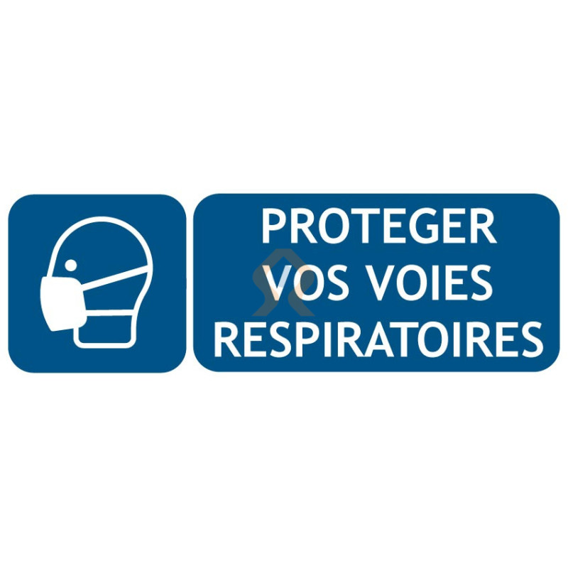 Panneau protection des voies respiratoires