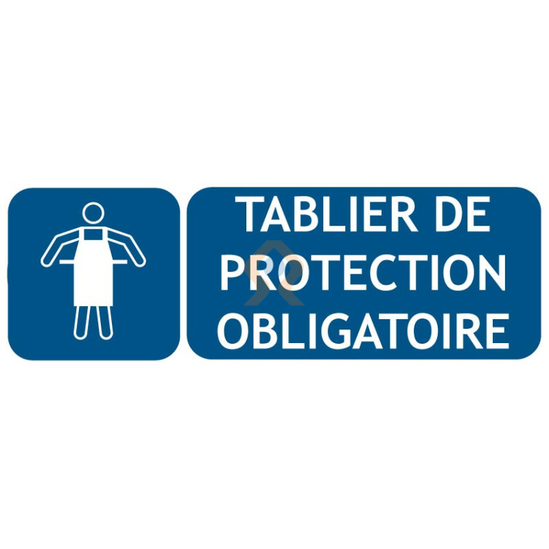 Panneau tablier de protection obligatoire