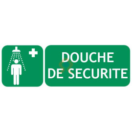 Panneau douche de sécurité premiers secours