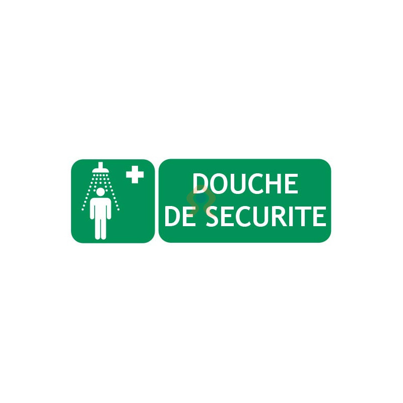 Panneau douche de sécurité premiers secours