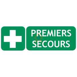 Panneau premiers secours norme ISO