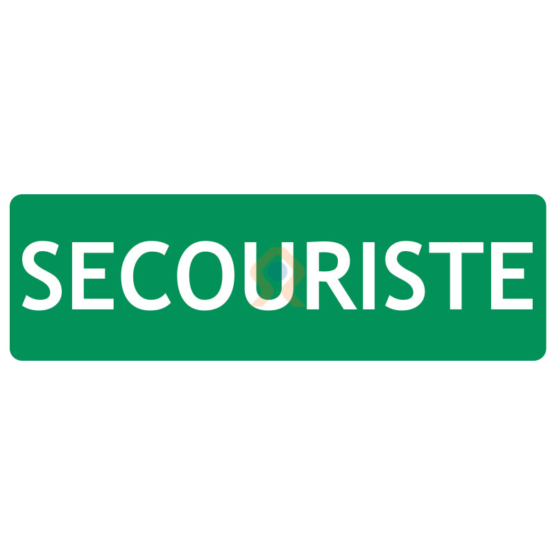 Panneau secouriste premiers secours