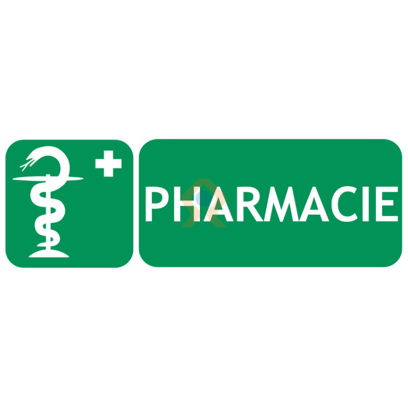 Panneau pharmacie avec picto