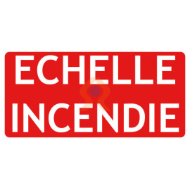 Panneau échelle incendie