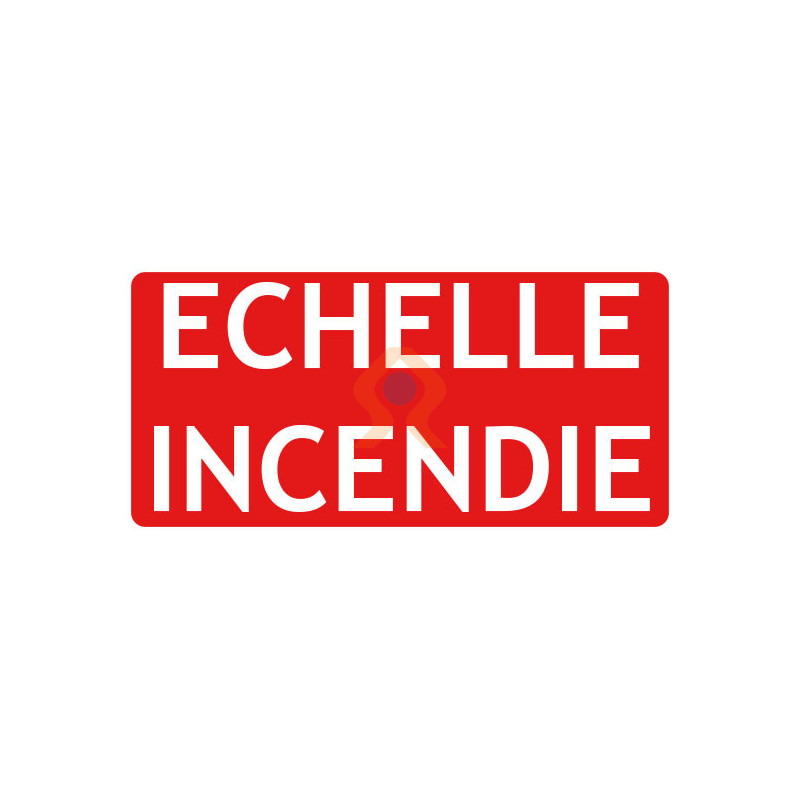 Panneau D'échelle De Secours En Cas D'incendie