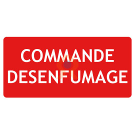 Panneau commande désenfumage