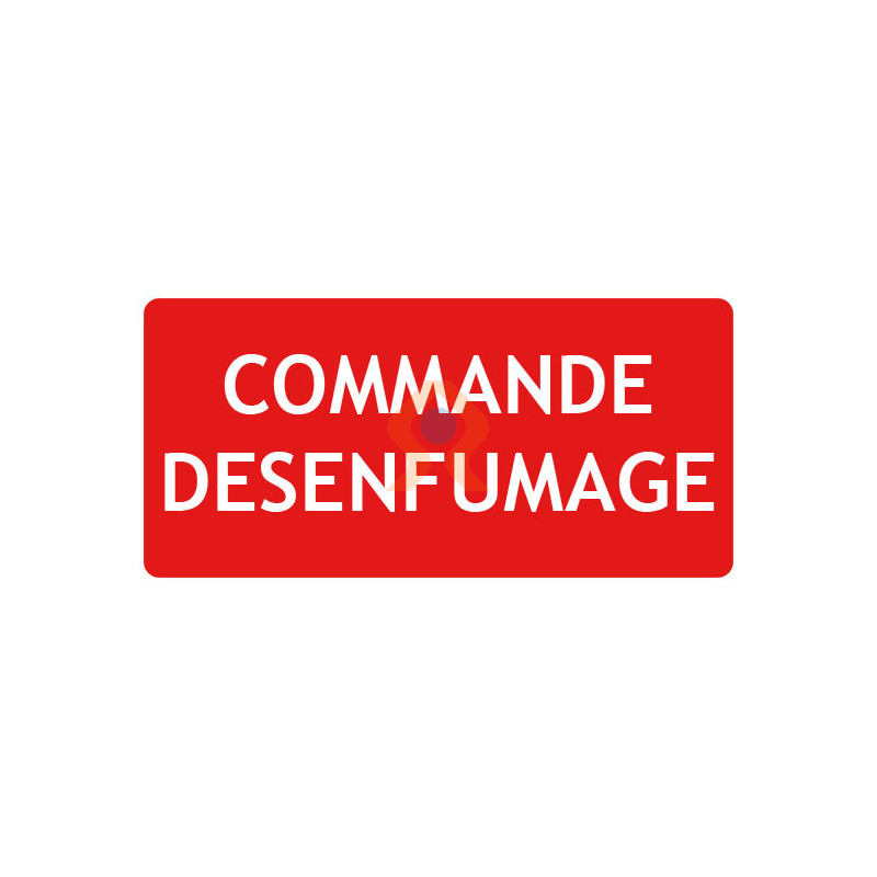 Panneau commande désenfumage