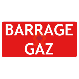 Panneau barrage gaz gamme incendie