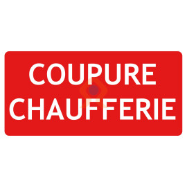 Panneau coupure chaufferie gamme incendie