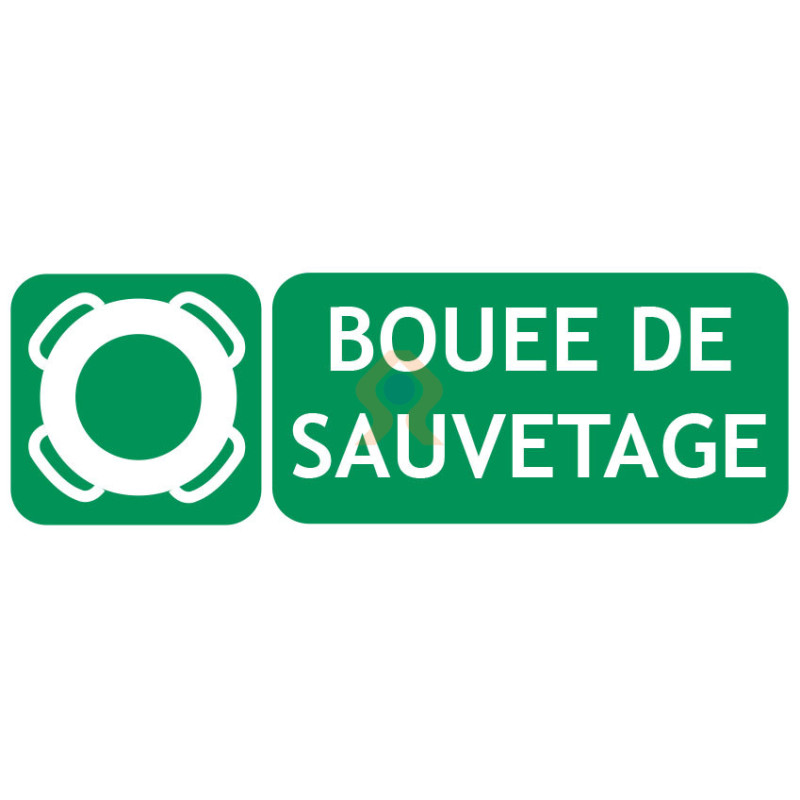 Panneau bouée de sauvetage