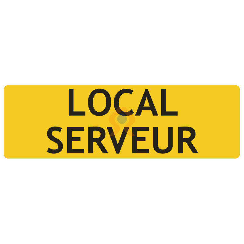 Panneau local serveur