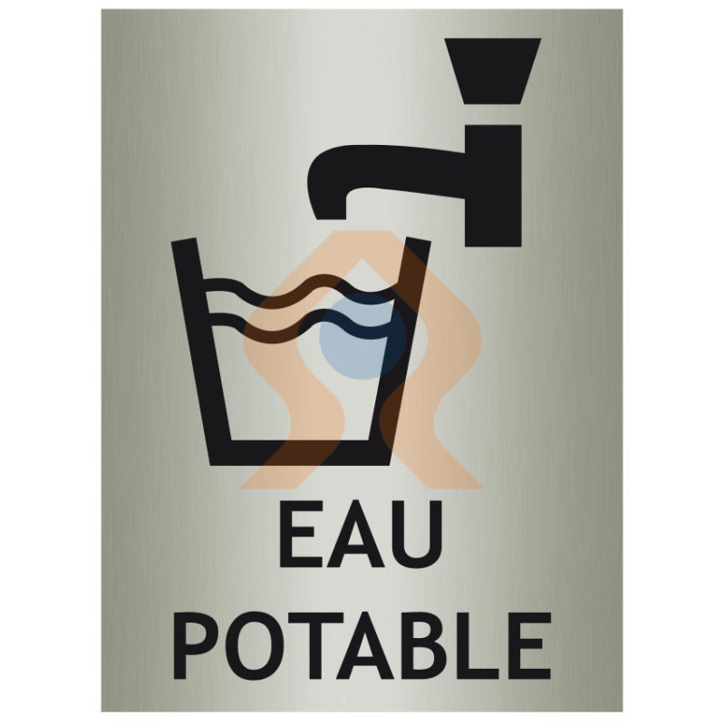 Panneau eau potable