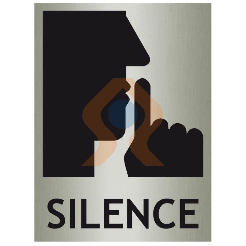 Panneau silence