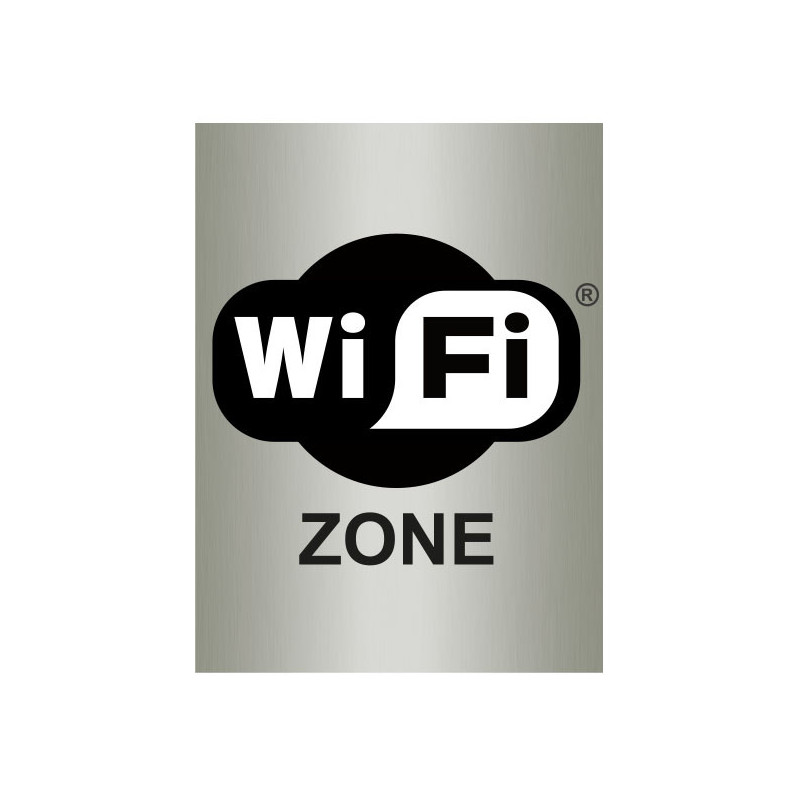 Panneau information zone Wifi