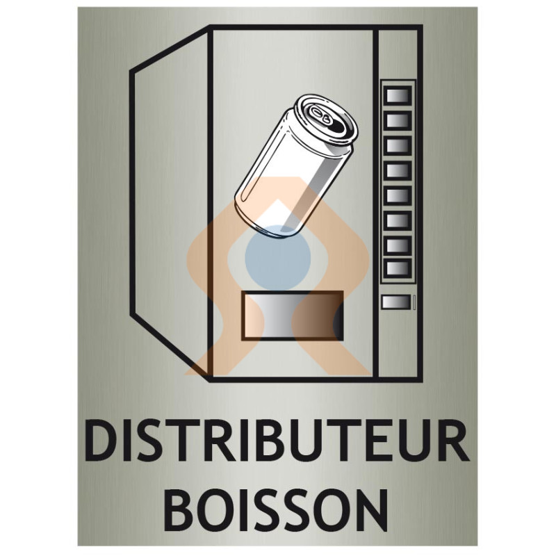 Panneaux information distributeur boisson