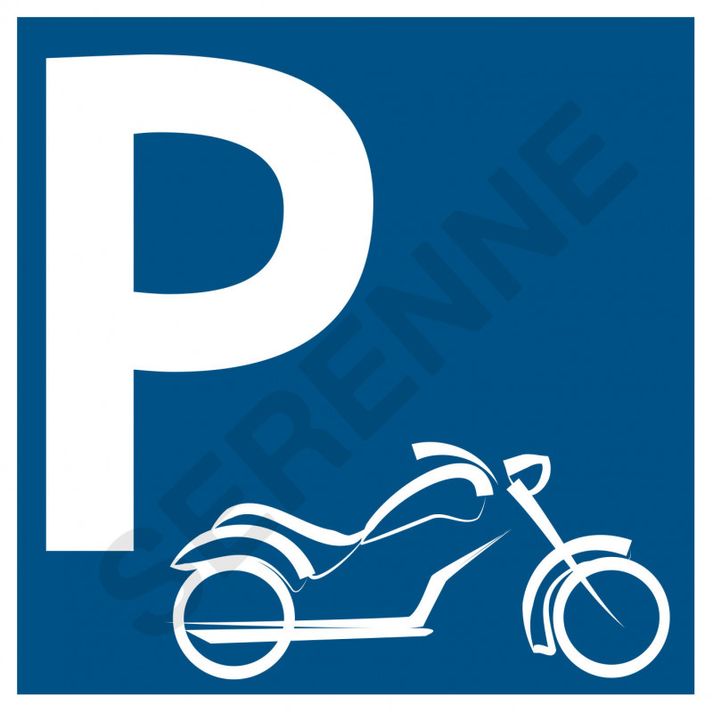 Pictogramme parking motos
